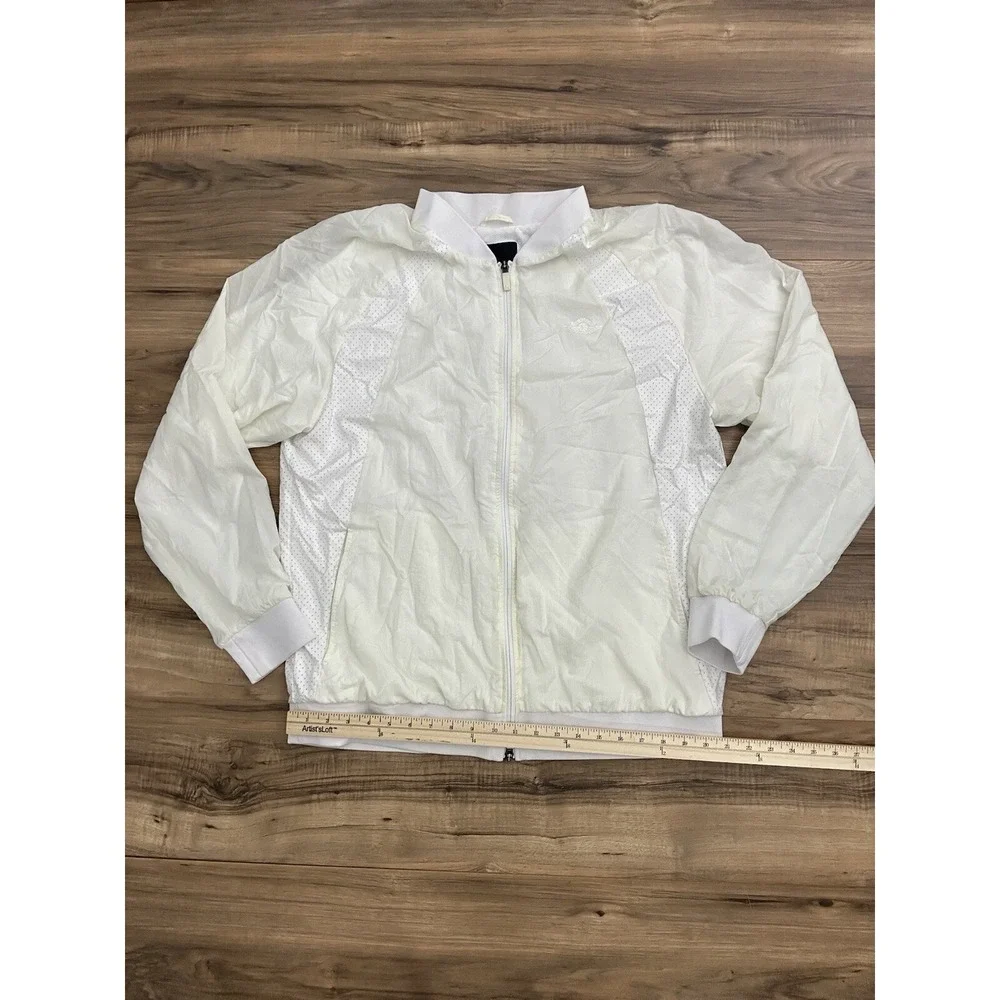 Air Jordan Men's Varsity Windbreaker Jacket Size XL Off White‎ RN# 56323